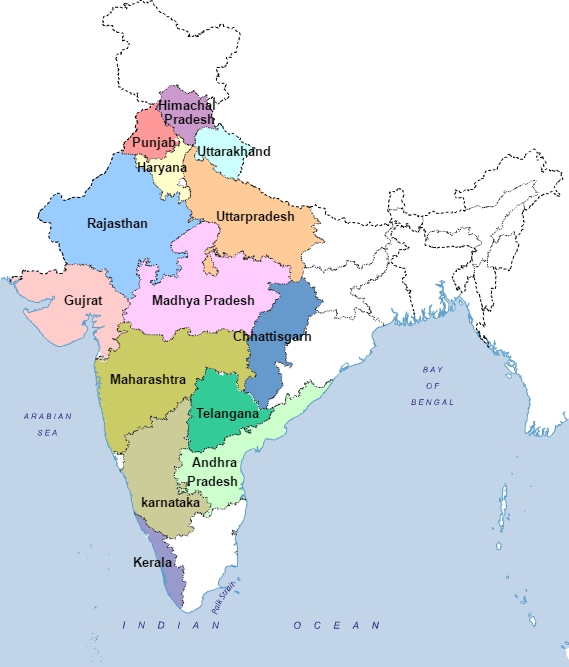 India map